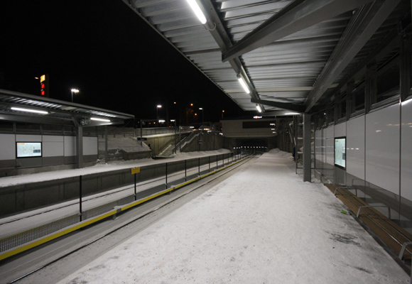 Fra sør-øst mot vest. Det kan bli travelt her i fremtiden. Foto: SN.